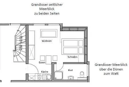 Haus Seebl App 2 - Blick-suite * Hörnum